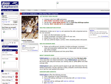 Tablet Screenshot of oddsexplorer.com